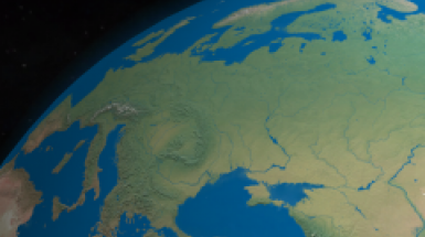 Eastern Europe from Space