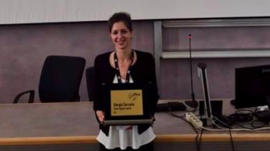 Giorgia Zaccaria riceve il Chikio Hayashi Award